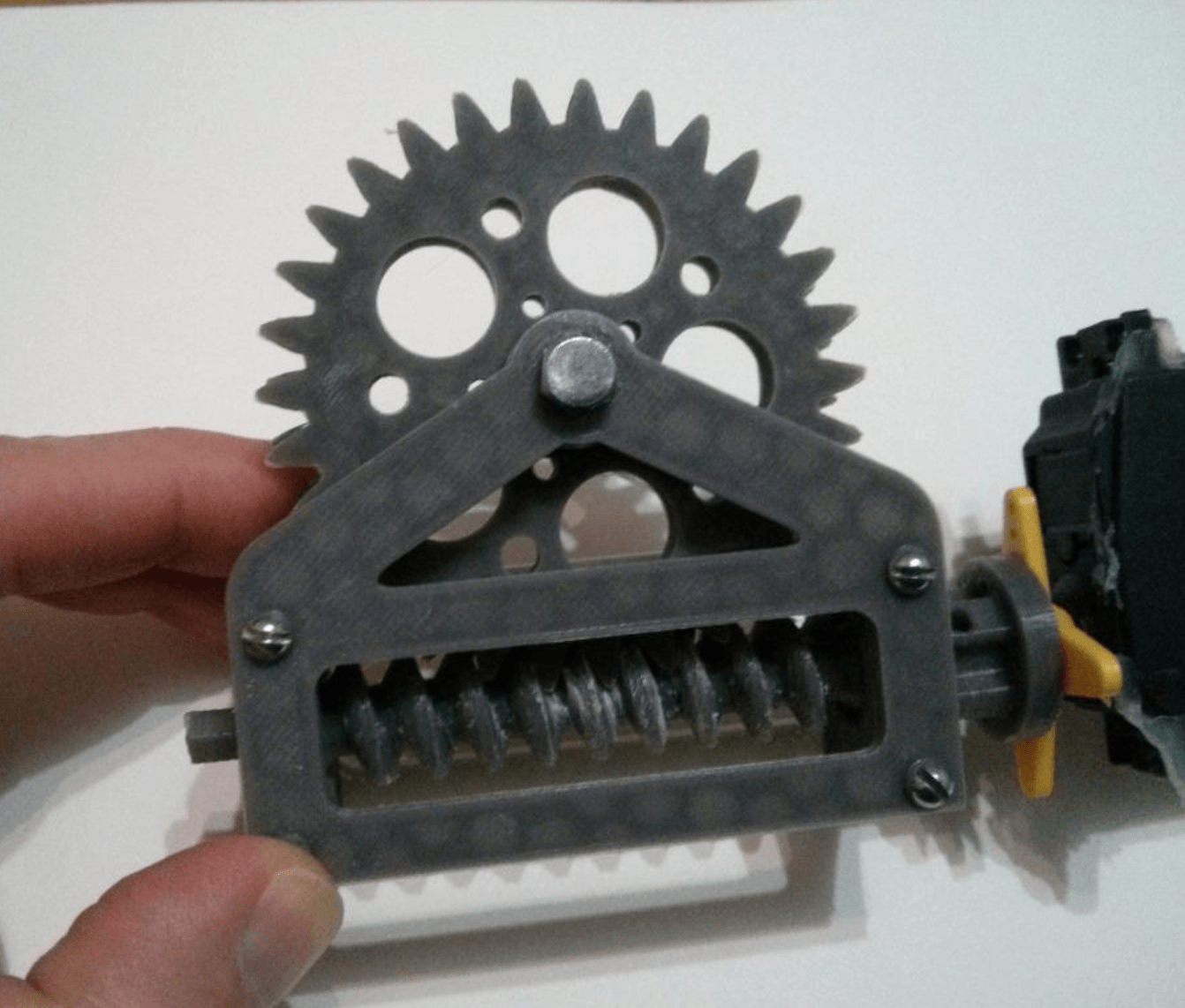 Download free STL file Worm gear reducer 301 • Model to 3D print ・ Cults